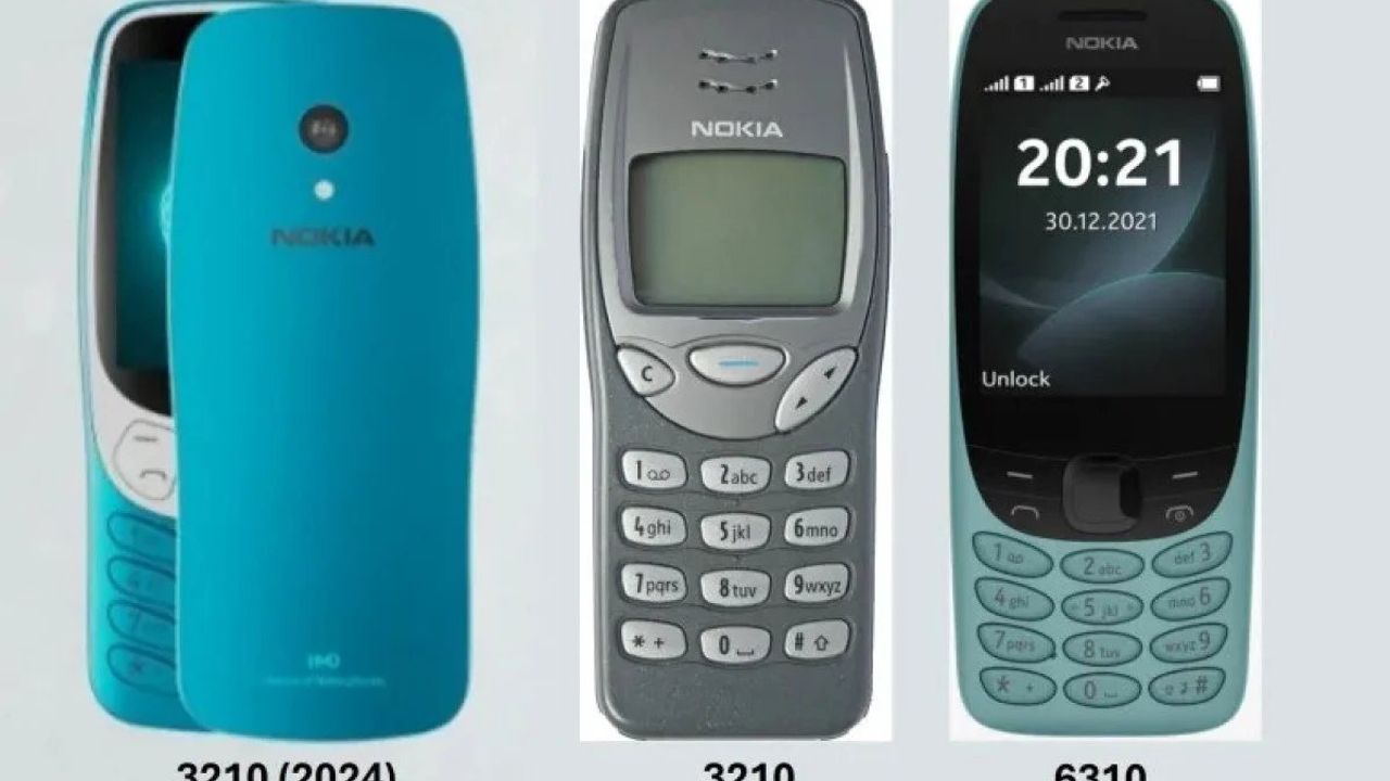 Efsane telefon Nokia 3210, 2024 versiyonuyla geri döndü! Bu telefonda hem 4G var, hem de WhatsApp!